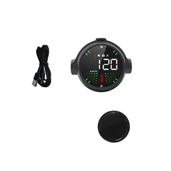 Автомобильный HUD-дисплей GPS-компас высоты Многофункциональный USB-заряд Инфракрасный датчик скорости