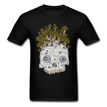 Грядущая зима, футболка с черепом с кладбища, мужские футболки с оригинальным художественным рисунком, напечатанным группой хипстеров, Индивидуальные топы уличной одежды