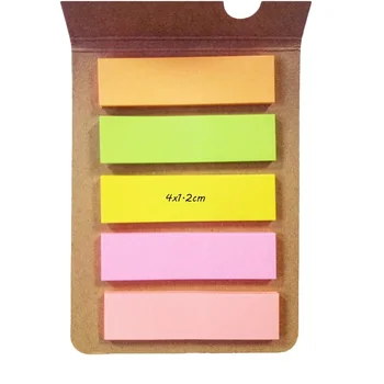 1 шт./лот Офисные Школьные принадлежности Rainbow diary sticker bookmarker note Складной блокнот для заметок cute Planner Stickers Sticky Notes